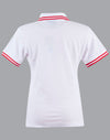 Ladies TrueDry Contrast S/S Polo [53-PS66]
