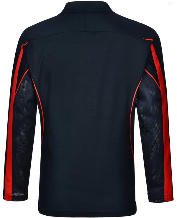 Mens TrueDry Long Sleeve Polo [53-PS69]