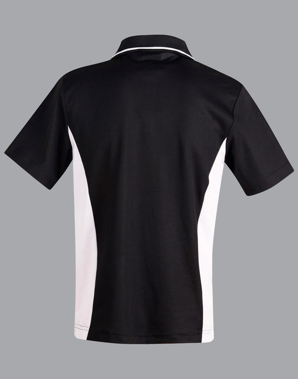 Mens TrueDry Contrast S/S Polo [53-PS73]
