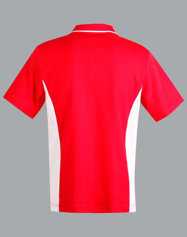 Mens TrueDry Contrast S/S Polo [53-PS73]