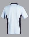 Kids TrueDry Contrast S/S Polo [53-PS73K]