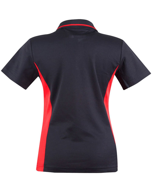 Ladies TrueDry Contrast S/S Polo [53-PS74]