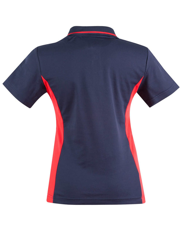 Ladies TrueDry Contrast S/S Polo [53-PS74]