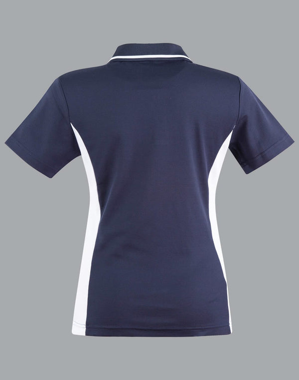 Ladies TrueDry Contrast S/S Polo [53-PS74]