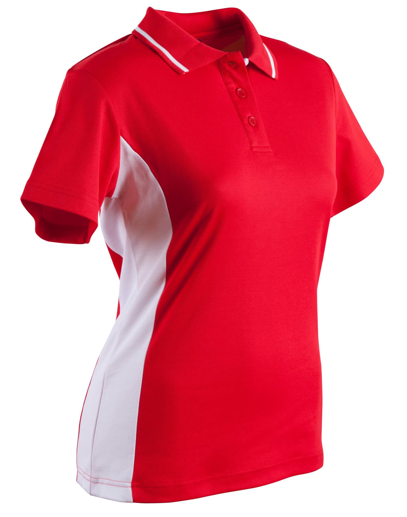 Ladies TrueDry Contrast S/S Polo [53-PS74]