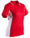 Ladies TrueDry Contrast S/S Polo [53-PS74]
