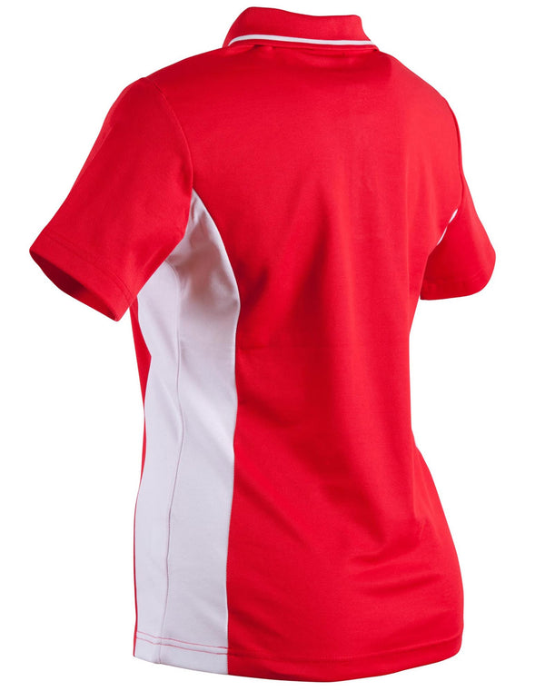 Ladies TrueDry Contrast S/S Polo [53-PS74]