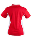 Ladies TrueDry Contrast S/S Polo [53-PS74]