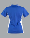 Ladies TrueDry Contrast S/S Polo [53-PS74]