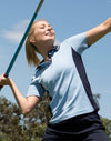 Ladies TrueDry Contrast S/S Polo [53-PS74]