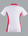 Ladies TrueDry Contrast S/S Polo [53-PS74]