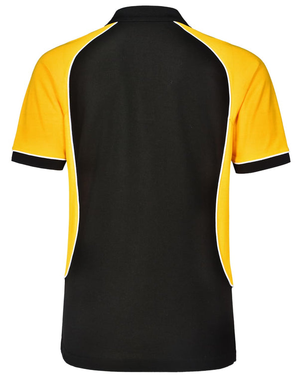 Kids TrueDry Tricolour S/S Pique Polo [53-PS77K]