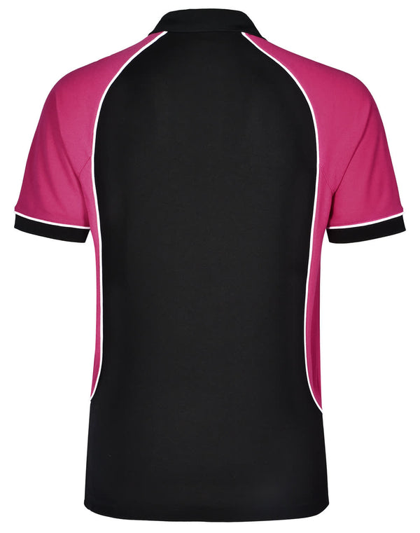 Kids TrueDry Tricolour S/S Pique Polo [53-PS77K]