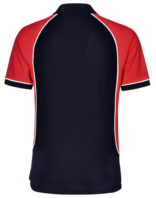 Kids TrueDry Tricolour S/S Pique Polo [53-PS77K]