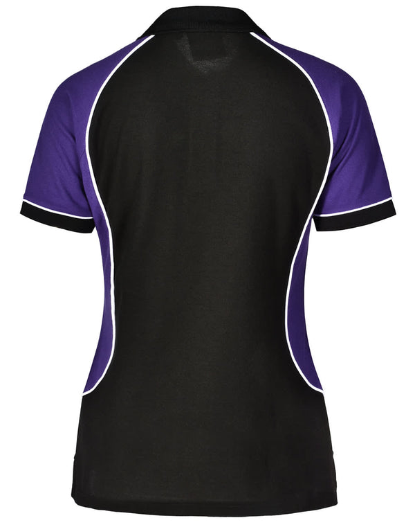 Ladies TrueDry Tricolour S/S Pique Polo [53-PS78]