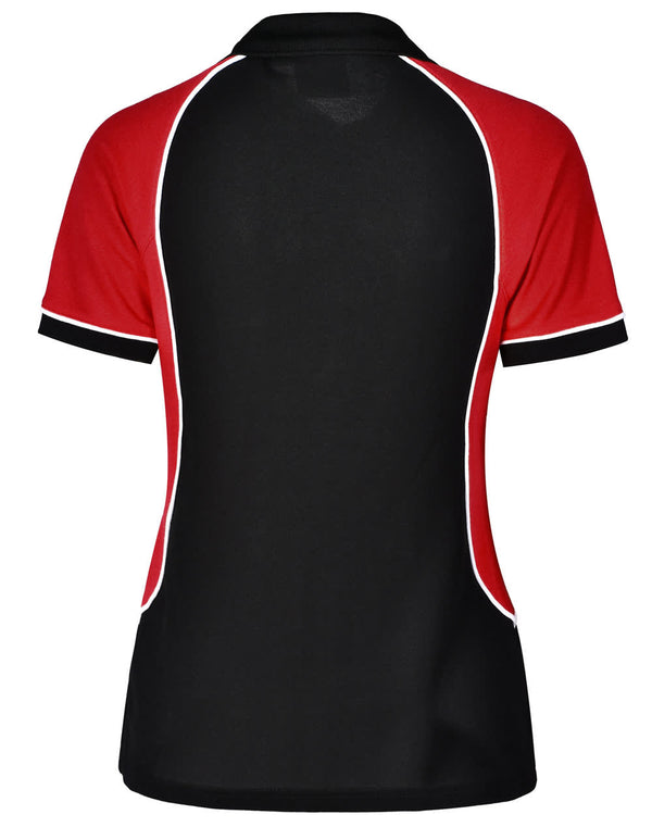 Ladies TrueDry Tricolour S/S Pique Polo [53-PS78]