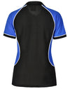 Ladies TrueDry Tricolour S/S Pique Polo [53-PS78]