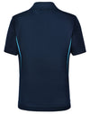 Kids Cooldry S/S Contrast Interlock Polo [53-PS79K]