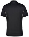 Mens Cooldry S/S Contrast Interlock Polo [53-PS79]