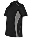 Mens Cooldry S/S Contrast Interlock Polo [53-PS79]