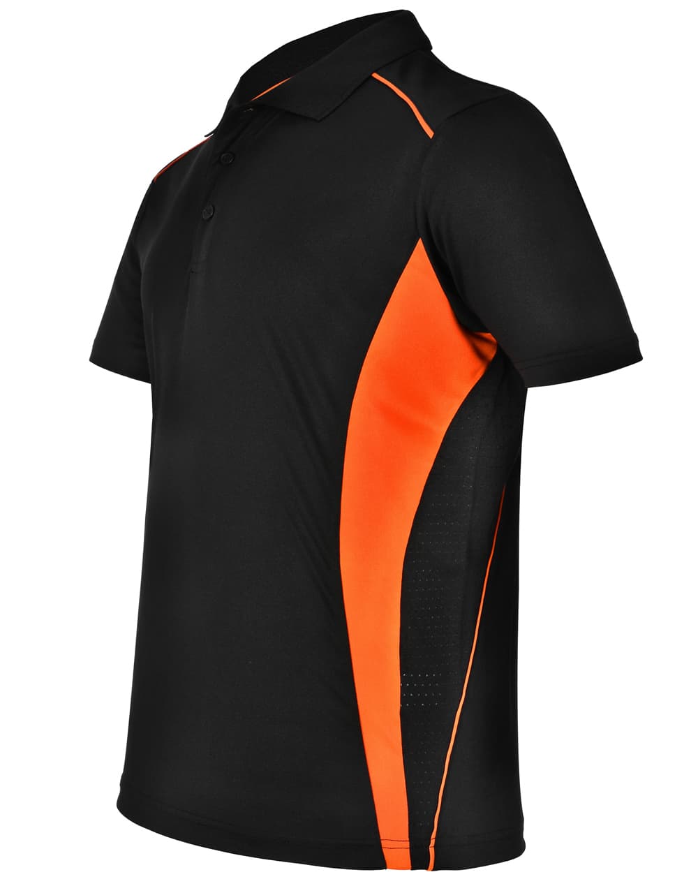 Mens Cooldry S/S Contrast Interlock Polo [53-PS79]