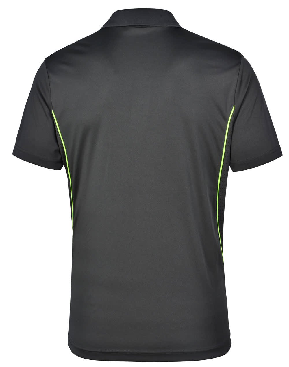 Mens Cooldry S/S Contrast Interlock Polo [53-PS79]