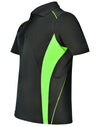Mens Cooldry S/S Contrast Interlock Polo [53-PS79]