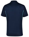 Mens Cooldry S/S Contrast Interlock Polo [53-PS79]