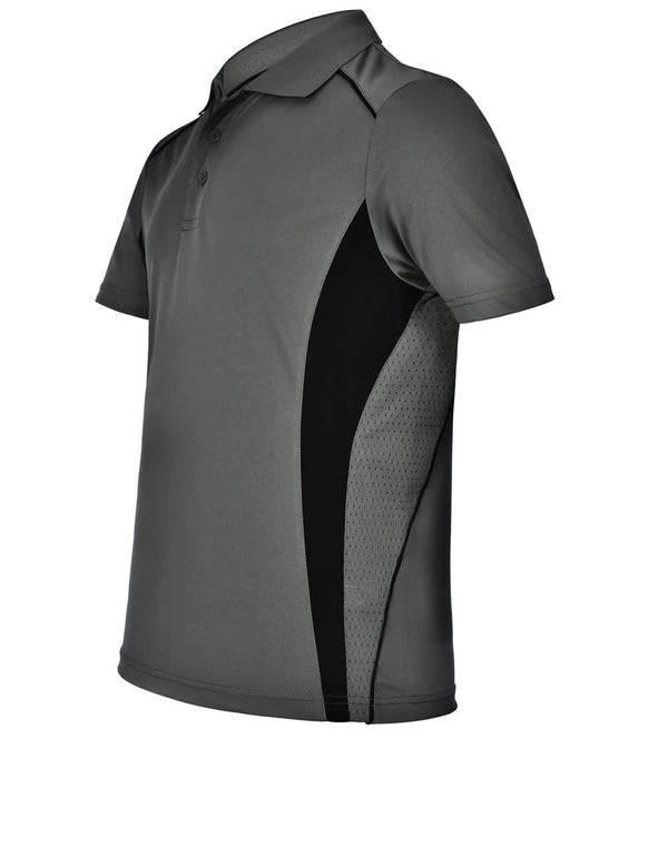 Ladies Cooldry S/S Contrast Interlock Polo [53-PS80]