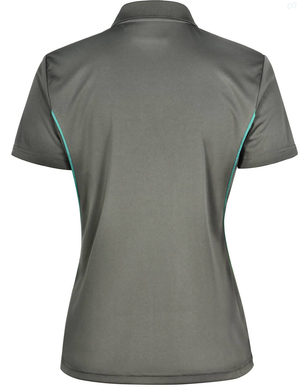 Ladies Cooldry S/S Contrast Interlock Polo [53-PS80]