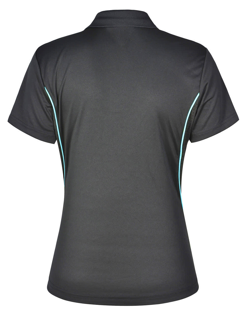 Ladies Cooldry S/S Contrast Interlock Polo [53-PS80]