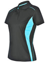 Ladies Cooldry S/S Contrast Interlock Polo [53-PS80]