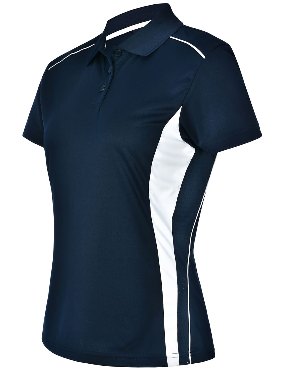 Ladies Cooldry S/S Contrast Interlock Polo [53-PS80]
