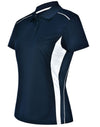 Ladies Cooldry S/S Contrast Interlock Polo [53-PS80]
