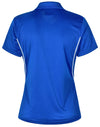 Ladies Cooldry S/S Contrast Interlock Polo [53-PS80]