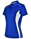 Ladies Cooldry S/S Contrast Interlock Polo [53-PS80]