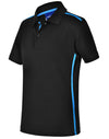 Kids Ultra Dry Short Sleeve Contrast Polo [53-PS83K]