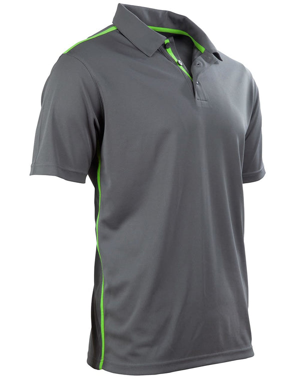 Kids Ultra Dry Short Sleeve Contrast Polo [53-PS83K]