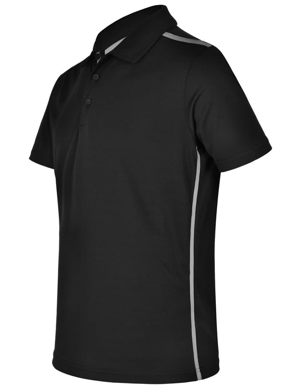 Kids Ultra Dry Short Sleeve Contrast Polo [53-PS83K]