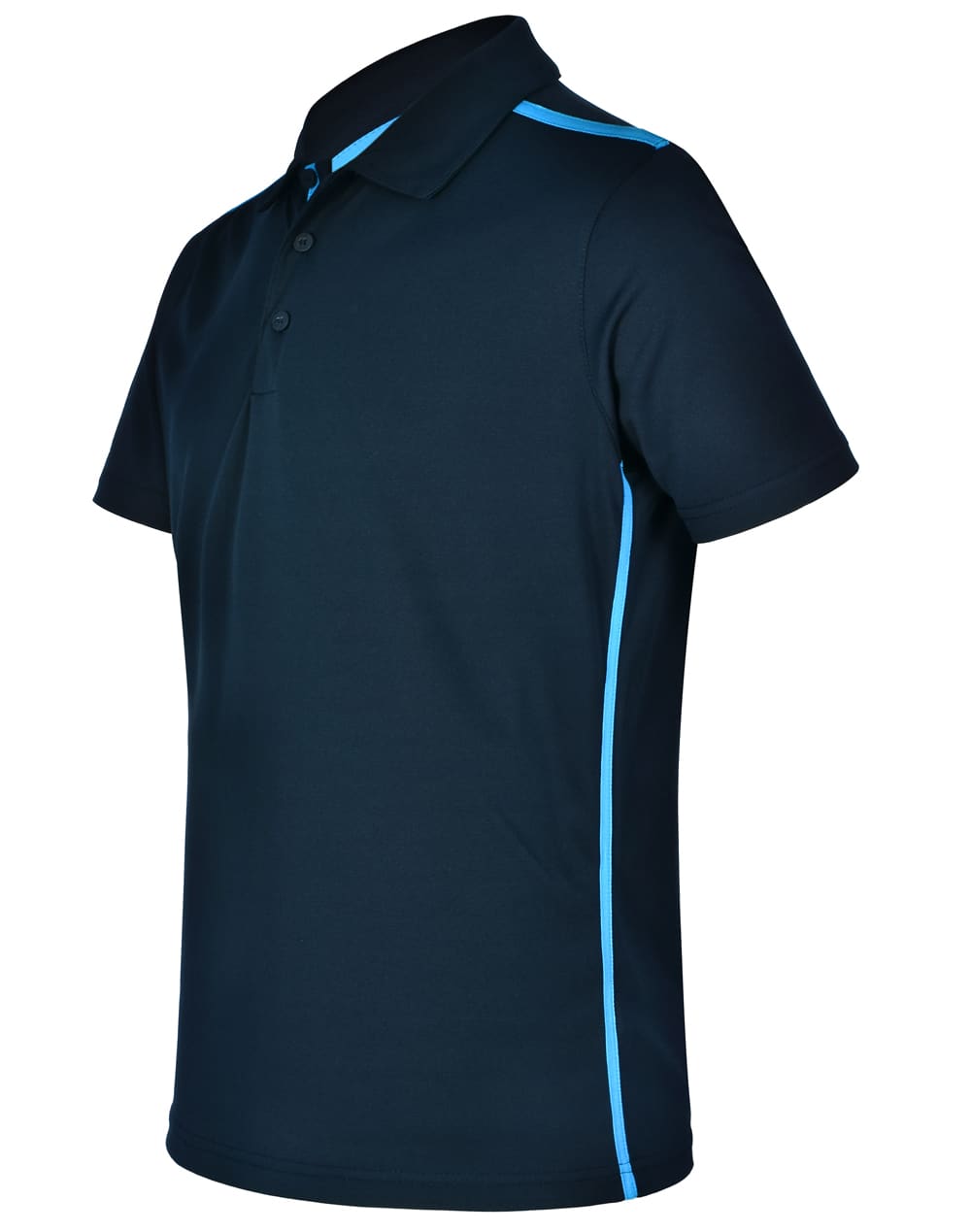 Mens rapid cool short sleeve contrast polo [53-PS83]