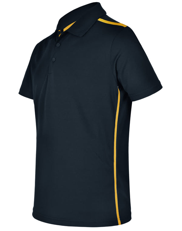 Mens rapid cool short sleeve contrast polo [53-PS83]