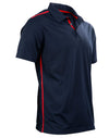 Kids Ultra Dry Short Sleeve Contrast Polo [53-PS83K]