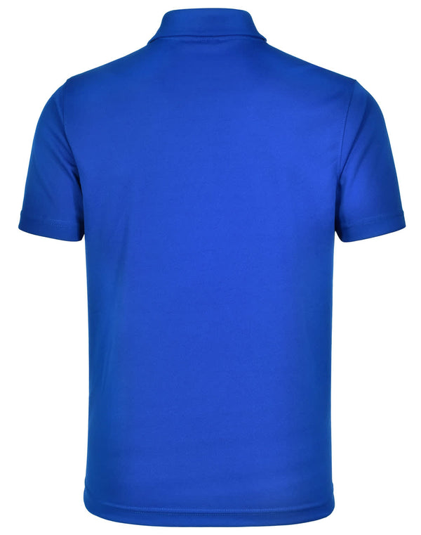 Mens rapid cool short sleeve contrast polo [53-PS83]