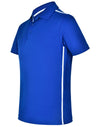 Mens rapid cool short sleeve contrast polo [53-PS83]