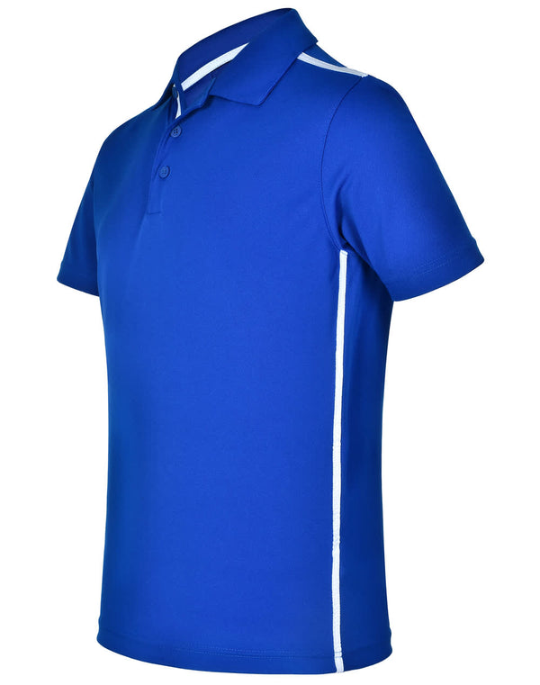 Mens rapid cool short sleeve contrast polo [53-PS83]