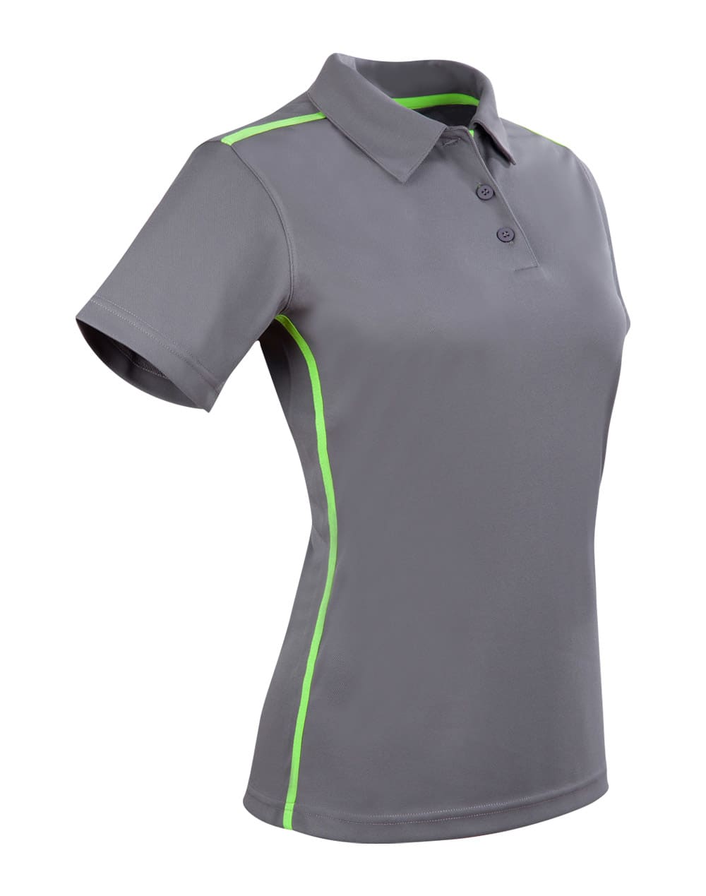 Ladies rapid cool short sleeve contrast polo [53-PS84]