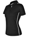 Ladies rapid cool short sleeve contrast polo [53-PS84]