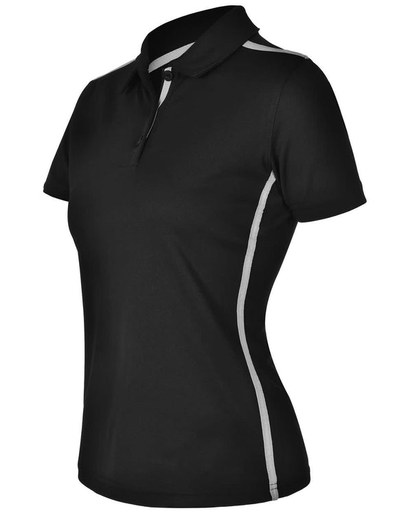 Ladies rapid cool short sleeve contrast polo [53-PS84]