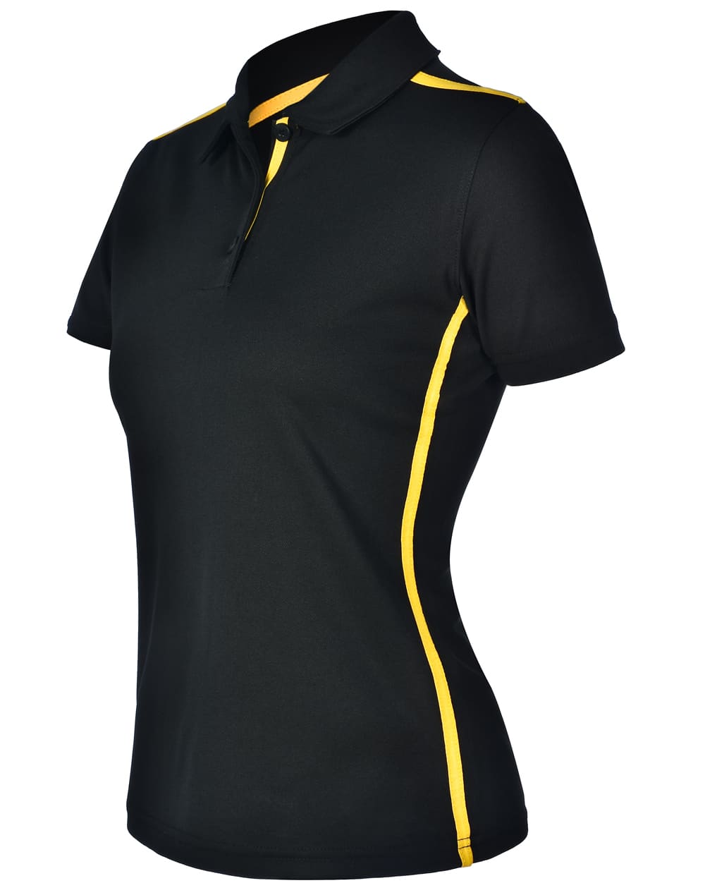 Ladies rapid cool short sleeve contrast polo [53-PS84]