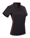 Ladies rapid cool short sleeve contrast polo [53-PS84]